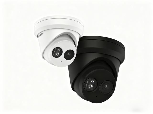 Built-in Mic 30m IR Night Vision Hik AcuSense 8MP 4K IP Camera EG-2CD2383G2-IU with Line Crossing Detection Compatible NVR