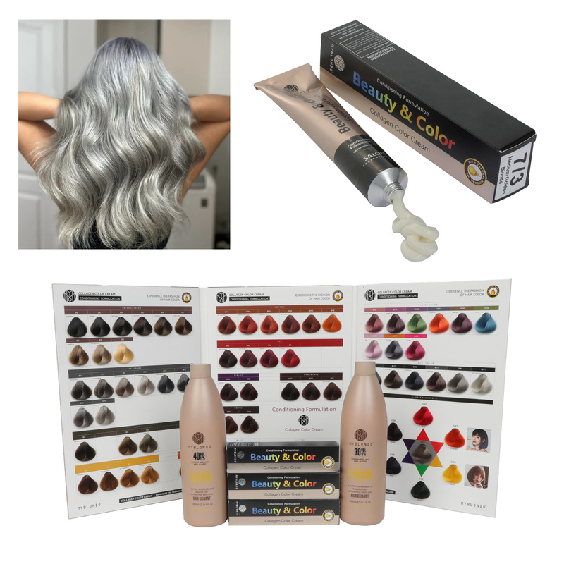 Permanent Custom Organic Natural Grey Hair