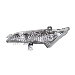 Porsche Cayenne 2007-2010 Front Bumper Side Light Turn Signal Cover <b>White</b> ABS <b>Screw</b> Fixing - Product Image 3