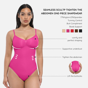 HEXIN Nueva Llegada: Body <span class=keywords><strong>para</strong></span> Mujer que Modela <span class=keywords><strong>el</strong></span> <span class=keywords><strong>Abdomen</strong></span> y Faja Reductora de una Pieza - Product Image 3