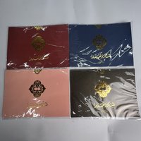 Titulaire de certificat de mariage en papier A4 de luxe personnalisé velours doux pour l'obtention du diplôme produits de classement
