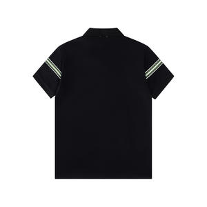 เสื้อโปโลแขนสั้นสำหรับผู้ชายเสื้อโปโลแขนสั้นเข้ารูปพิมพ์โลโก้แบบระเหิดเสื้อโปโลสำหรับธุรกิจเล่นกอล์ฟลำลองฤดูร้อน - Product Image 3