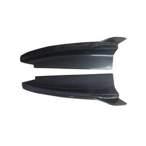 Lame de pare-choc arrière en Fiber de carbone, 2 pièces, pour mercedes-benz classe <span class=keywords><strong>C</strong></span> A205 C205 Sport C43 <span class=keywords><strong>AMG</strong></span> Sedan coupé 2015 — <span class=keywords><strong>2019</strong></span> - Product Image 4