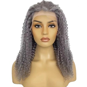 Proveedores de Pelucas al por Mayor, Pelucas de Cabello Humano con Frente de Encaje HD 180 13x4, Color Natural, Liso, Transparente, para Mujeres Negras - Product Image 1