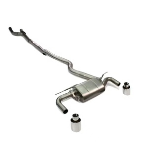 A-HPF Scarico Posteriore Personalizzato in Acciaio Inox Lucidato a Specchio, Spessore 1,5mm, Garanzia 3 Anni per Serie 1 <span class=keywords><strong>E87</strong></span> F20 F21 116i <span class=keywords><strong>118i</strong></span> - Product Image 5