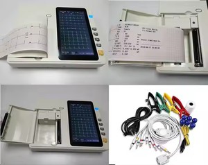 JZ-TEC601 Portable Electronic Handheld <b>12</b> Lead 6 Channel ECG/EKG Veterinary Monitoring Device CE Certified Class II Built-in - Product Image 5