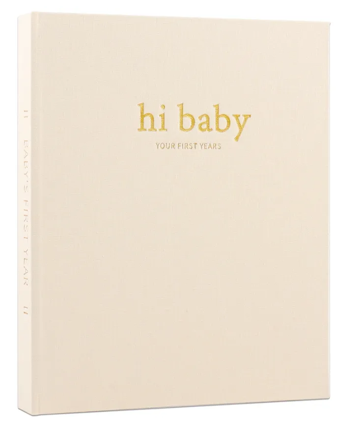 Custom Hard Cover Baby Eerste Jaar Fotoalbum Baby Memory Book