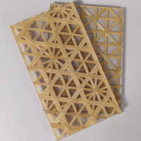 Feuilles acryliques OLEG en vente, feuilles décoratives en bambou faites à la main, feuilles en PETG de 5 mm, feuilles de plastique spéciales pressées à chaud