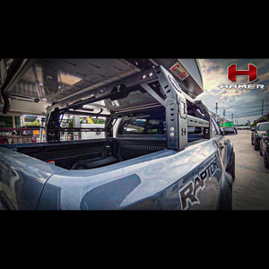 Portaequipajes Modular <span class=keywords><strong>de</strong></span> Acero Resistente para Camioneta, Multifuncional, Ajustable, con Sistema <span class=keywords><strong>de</strong></span> Atornillado, Capacidad <span class=keywords><strong>de</strong></span> Carga <span class=keywords><strong>de</strong></span> 800 lb - Product Image 5