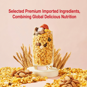 Porridge américain, yaourt, noix, fruits, flocons d'avoine croustillants, <span class=keywords><strong>petit</strong></span>-<span class=keywords><strong>déjeuner</strong></span> nutritif - Product Image 3