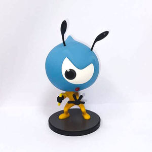 Figurine Bobblehead Personnalisée OEM en PVC et Plastique, Modèle Animal de Dessin Animé de Bonne Qualité, Fabrication en ABS, Emballage en Boîte - Product Image 2