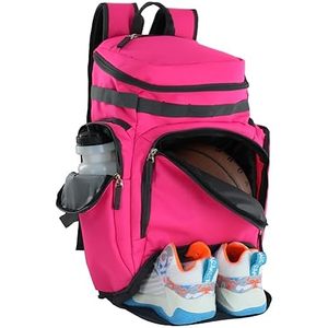 Sac de sport de grande capacité avec logo personnalisé, sac de football multifonctionnel, portable, imperméable, séparation sèche et humide, sac de voyage avec sac à chaussures - Product Image 2