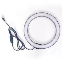 FOSOTO RL10 10 "Selfie Anillo de luz de 10 pulgadas con soporte de trípode y soporte para Teléfono Celular para transmisión en vivo/maquillaje