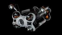 Robot sous-marin télécommandé avec bras mécanique, machine de travail sous-marine en stock