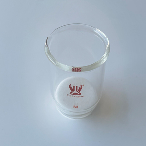 Creuset <span class=keywords><strong>en</strong></span> <span class=keywords><strong>verre</strong></span> borosilicaté à paroi lourde pour équipement de laboratoire personnalisé CS Labglass avec disque fritté G2 G3 - Product Image 4