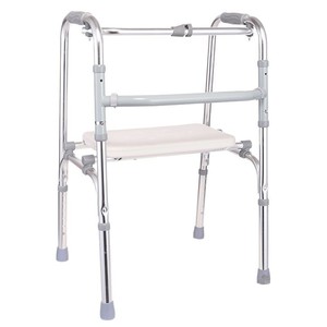 Déambulateur en alliage d'aluminium Daidongxiang avec siège, capacité de charge 300 kg, pour personnes âgées et handicapées, aide à la mobilité - Product Image 2