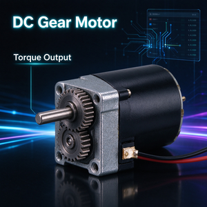 Moteur micro DC 6V 12V à aimant permanent brossé pour équipement automatique - Product Image 3