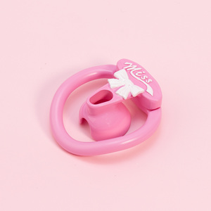 Serie Miss: Dispositivo di Castità Maschile in Resina Leggera, Gabbia per Pene in Plastica con Anello, Giocattoli Sessuali per Uomini - Product Image 2