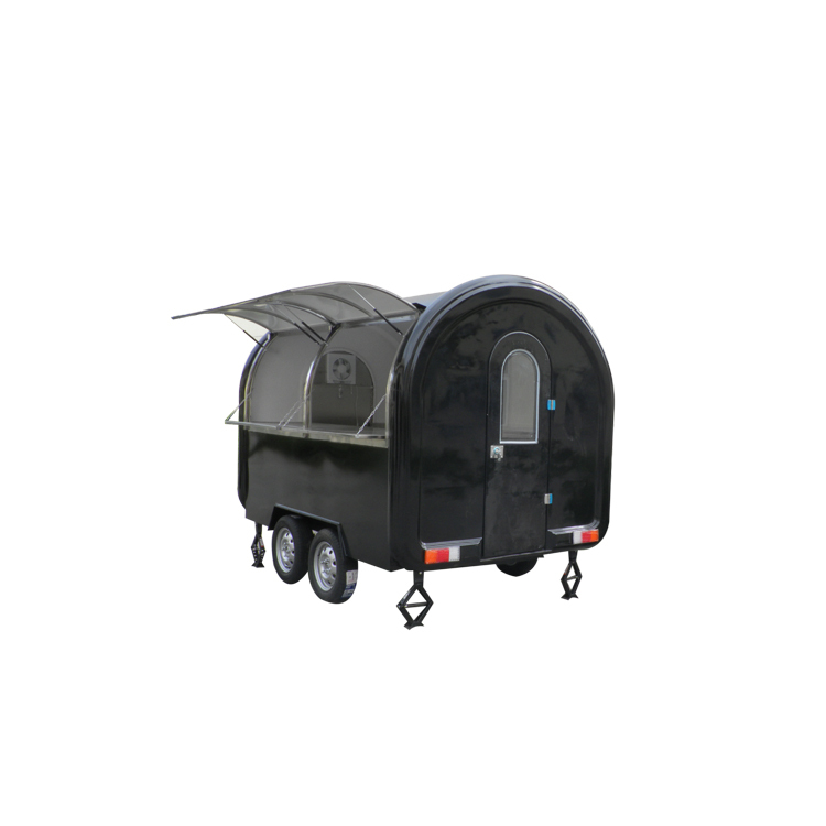 Adapté aux besoins du client de Crème Glacée Mobile extérieure mobile alimentaire hamburger voiture chariot de kiosque