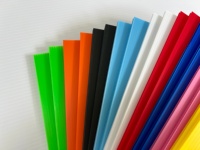 Plaque en PP sur mesure, carton ondulé, imperméable, léger, recyclable, réutilisable, Coroplast 3-4 mm, résistant aux UV/au feu