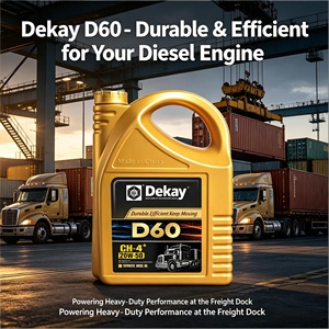 Aceite de Motor Diésel Dekay OEM Personalizable API CH-4 SAE 20W-50, Lubricante Automotriz Antioxidante para <span class=keywords><strong>Camiones</strong></span> de Minería Pesada - Product Image 3