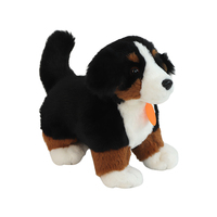 Peluche réaliste Berger Bernois en stock, vente en gros usine, chiot simulé debout, coton PP, OEM, cadeau pour enfants