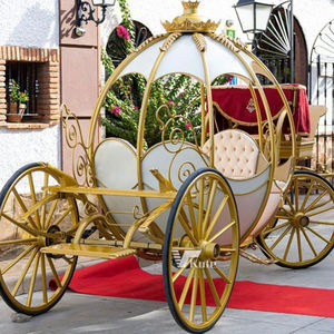 Buggy électrique de style calèche de mariage pour parc / Voiture électrique vintage à succès à vendre, voiture classique de collection - Product Image 1