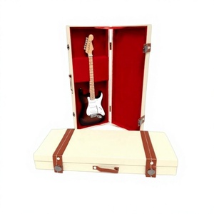 Étui rigide miniature uniquement, forme rectangulaire pour tous les modèles de guitares miniatures, exclusif 25 cm - Product Image 1