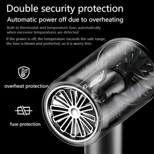 Nuevo Secador de Pelo Portátil con Iones Negativos y Temperatura Constante, Viento Fuerte, Secado Rápido, 2000w de Alta Potencia, Bajo Ruido, Herramienta de Salón - Product Image 4