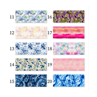 Hijabs en modal et viscose imprimés à l'aquarelle de qualité supérieure en gros pour les femmes malaisiennes, respirants et doux, sensation lisse