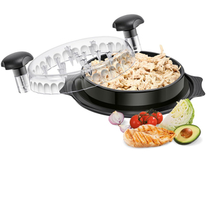 เครื่องมือบดไก่แบบหมุนพร้อมฐานกันลื่นและฝาปิดใส - Product Image 1