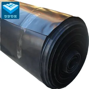 Good Quality Plastic Waterproof Black Hdpe 1mm 1.5mm Hdpe Sheet Geomembrane geo membranas