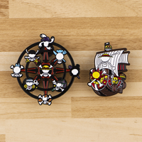 Offre Spéciale – Lot Mixte de Badges Métalliques Classiques de Films et Dessins Animés pour Souvenirs – Épingles de Revers en Émail Souple Anime