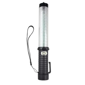 Bâton de signalisation LED rechargeable multifonction CITICITY rouge clignotant pour le contrôle routier - Product Image 1