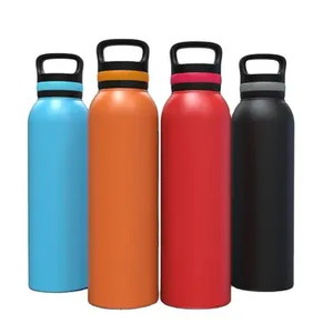 Nueva Botella de Agua Deportiva Térmica de Acero Inoxidable 304 Ecológica de Doble Pared, Vaso para Helado Redondo - Product Image 6