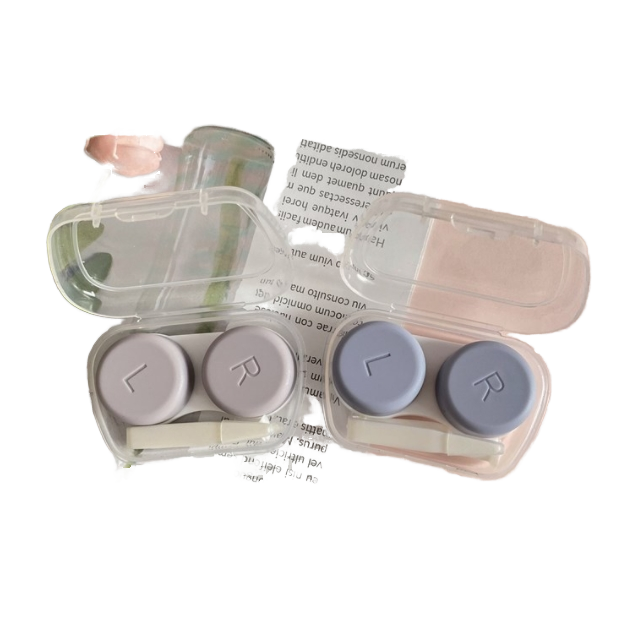 Best Seller Low Price Plastic Contact Lens Case Eyewear Storage Box Contact Lenses Packaging