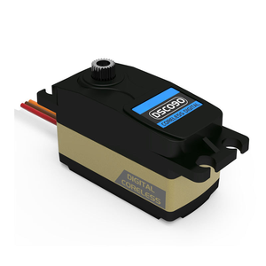 Servo numérique HV sans noyau à profil bas de 9 kg, haute vitesse, engrenages métalliques, étanche, pour voiture RC 1/10, drift, crawler, pièce de mise à niveau DIY - Product Image 1