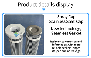 मजबूत औद्योगिक धूल कलेक्टर सेल प्लेट फिल्टर स्टेनलेस स्टील टॉप लोडिंग एंटी-स्टैटिक प्लेक्टेड बैग फिल्टर कारतूस - Product Image 3