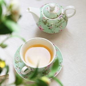 Set <span class=keywords><strong>da</strong></span> Tè di Lusso <span class=keywords><strong>con</strong></span> <span class=keywords><strong>Teiera</strong></span> e <span class=keywords><strong>Tazza</strong></span> in Ceramica Personalizzata, Design Europeo <span class=keywords><strong>con</strong></span> Motivi Floreali, Set <span class=keywords><strong>da</strong></span> Tè per Una Persona - Product Image 5