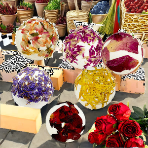 Bombas de Baño Efervescentes Veganas Naturales de Lujo con Aroma a Limón Hechas a Mano y Orgánicas - Product Image 2