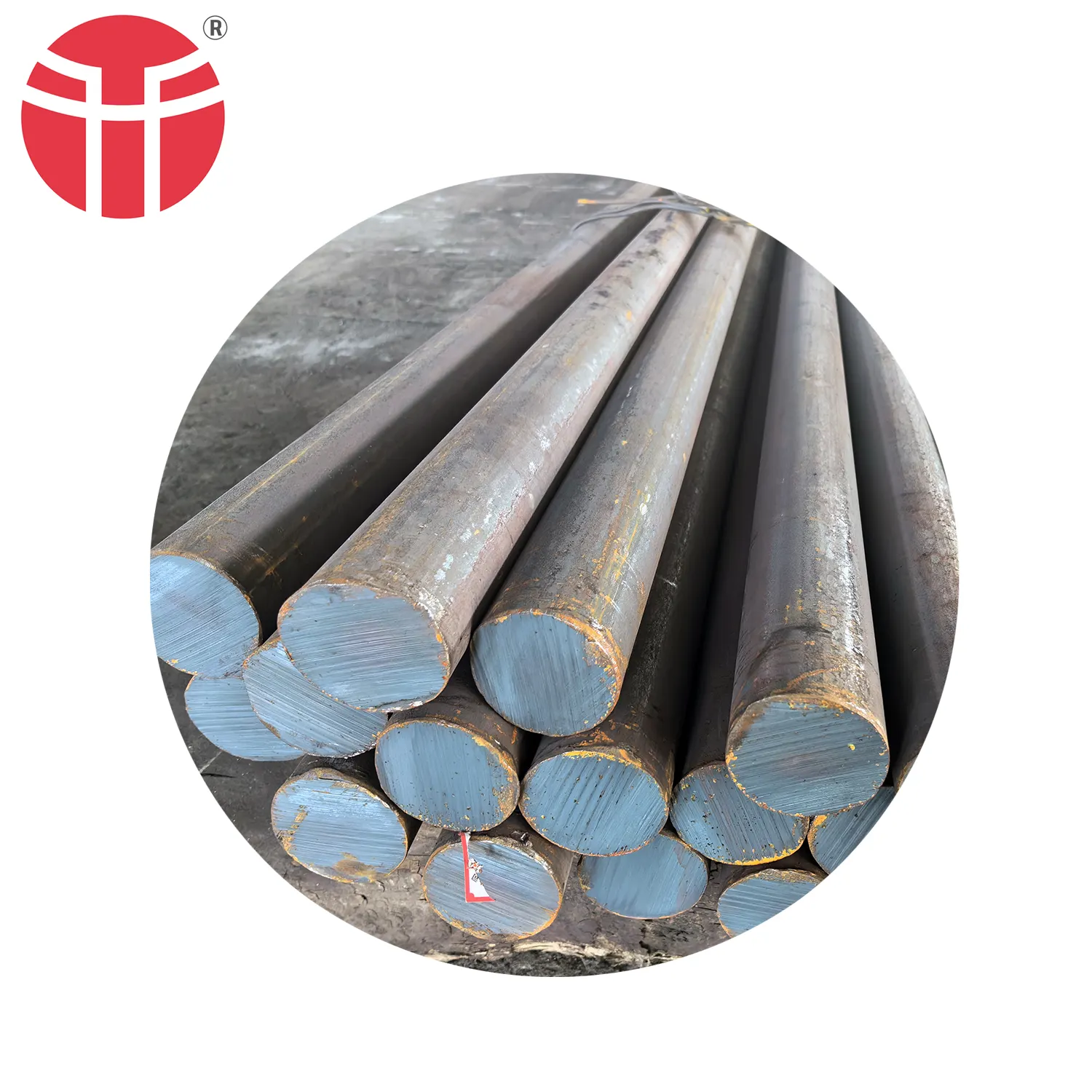 Grinding steel rod for grinding quartz silica river sand mineral sag rod mill with 45# 60Mn 65Mn 40Cr 42CrMo