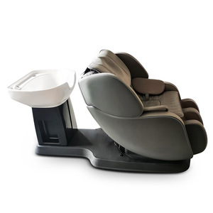 Fauteuil de lavage Guoyuan GH-816 semi-inclinable avec repose-pieds réglable, rail de guidage de type SL, éponge haute densité pour usage en salon - Product Image 3