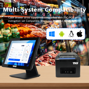 USB LAN 80mm Velocidad de Recibo 200 mm/s Impresora Térmica Directa POS para restaurante Supermercado - Product Image 3