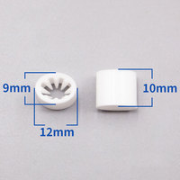 Vente chaude Fermoirs noirs en plastique à dégagement rapide avec trou de 3 mm 4 mm pour collier bracelet bijoux fabrication de cordes