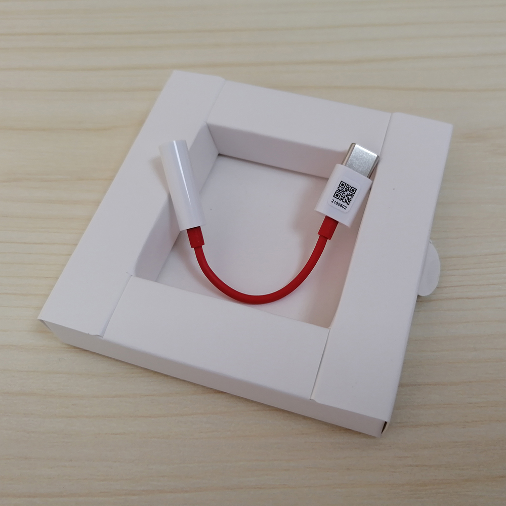 Original Oneplus Earphone Jack Adapter Type-C To 3.5mm Headphone Converter Cable For One plus 1+6T 7 7Pro 7T