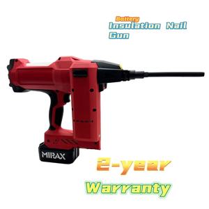 Garanzia di 2 anni 120 <span class=keywords><strong>joule</strong></span> 20v Cordless isolamento sparachiodi a batteria esterno termico parete di lana - Product Image 2