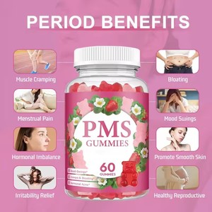 Gummies OEM PMS : Complément de Soulagement Hormonal Féminin et Menstruel avec Dong Quai - Product Image 2