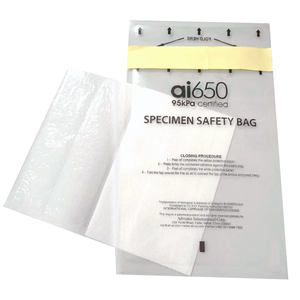 AI 650 personalizado sangre bolsa de transporte/médicos estériles bolsas de muestras/95 Kpa bolsa de muestra - Product Image 1