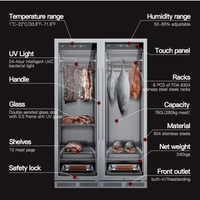 SICAO luxe haute qualité Commercial viande de boeuf fromage sec ager réfrigérateur affichage vieilli vieillissement armoire réfrigération maison 760L 1-22C °