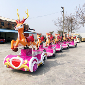 Equipo de Parque de Atracciones al Aire Libre, Tren Eléctrico, Tren Sin Rieles para Niños en Venta - Product Image 6
